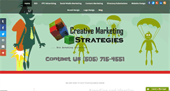 Desktop Screenshot of creativemarketingstrategies.net